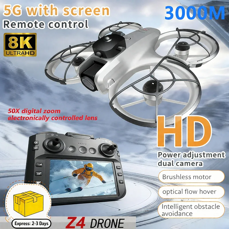 New MINI Z4 Drone 4K Professio - đánh giá và giá Drone Kit Professional