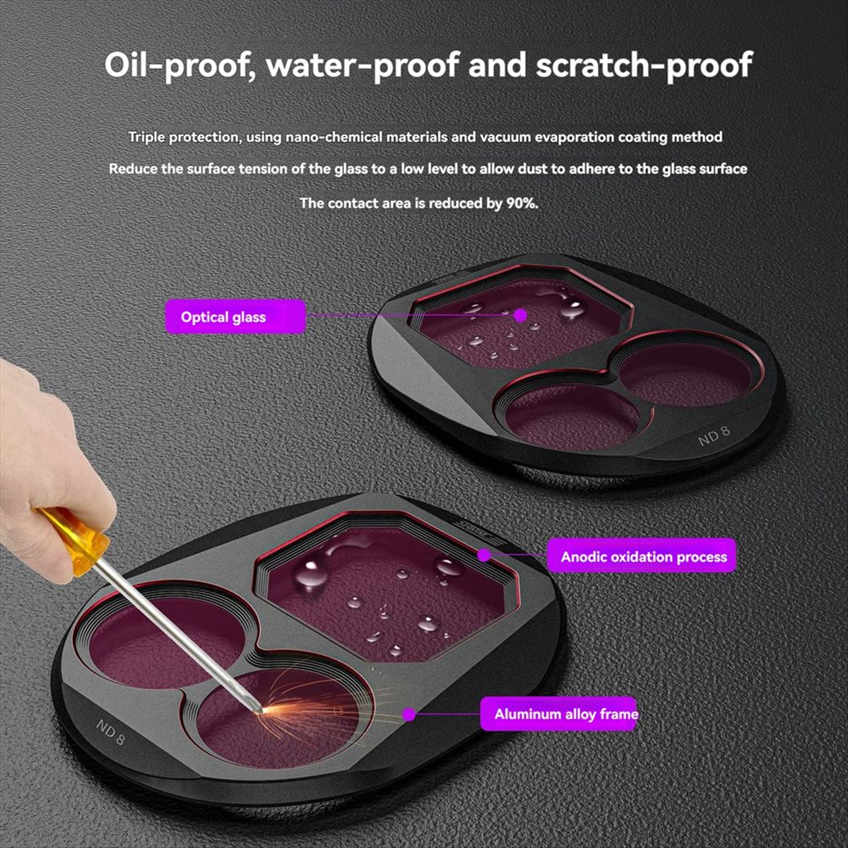 ♬◤Popular Style  ◥ Filter Kit  - đánh giá và giá Drone Kit Waterproof